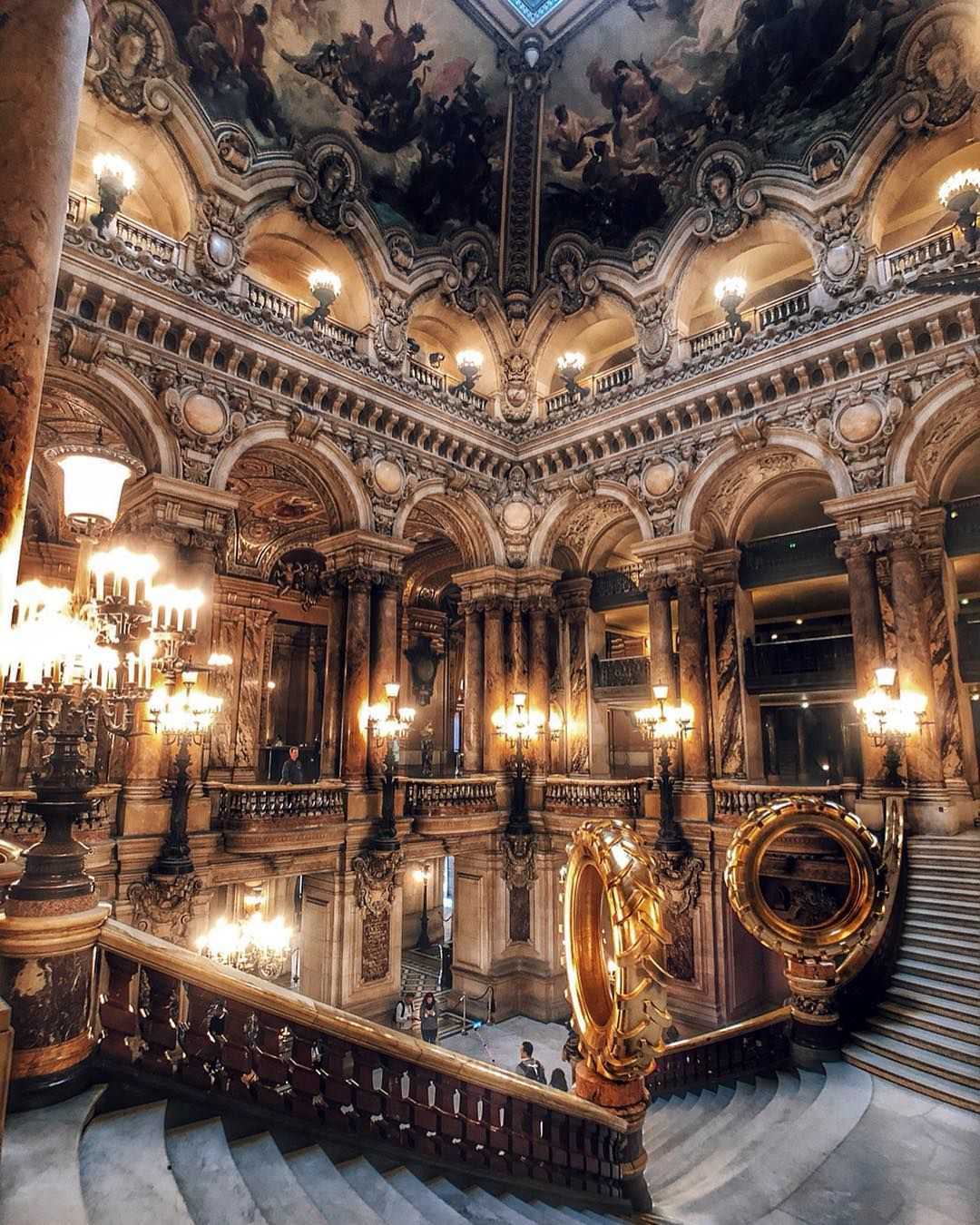 Опера гарнье в париже: один из самых красивых оперных театров в мире