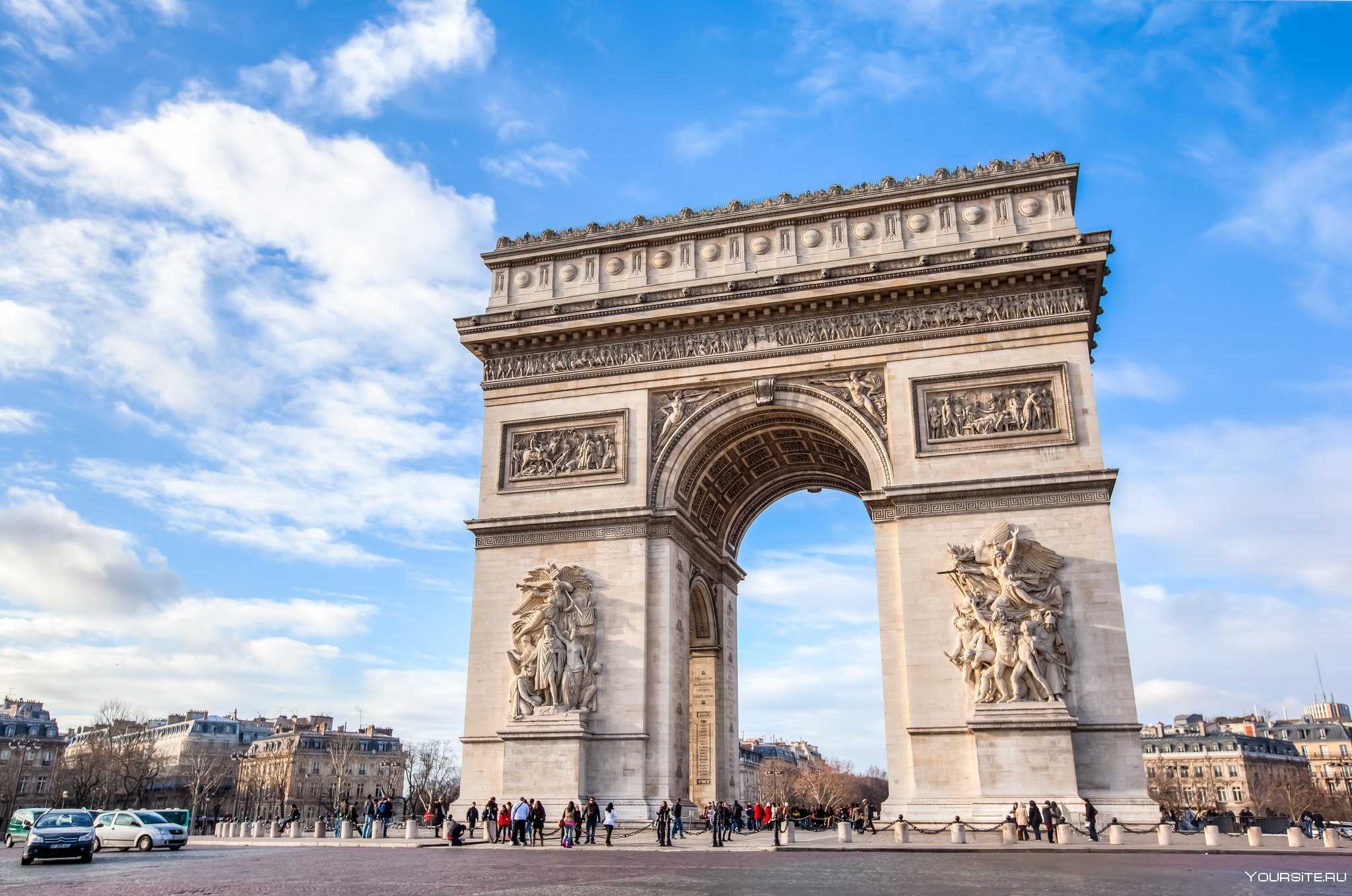 Триумфальная арка в париже - история, фото, описание, как добраться, карта
