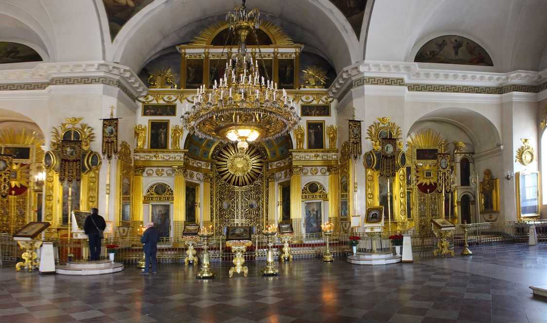 Интерьер соборов с петербурга