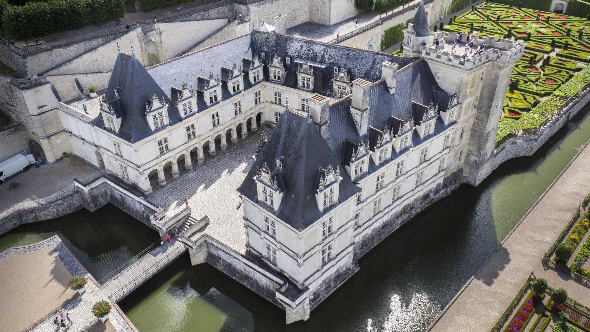 Замок вилландри франция