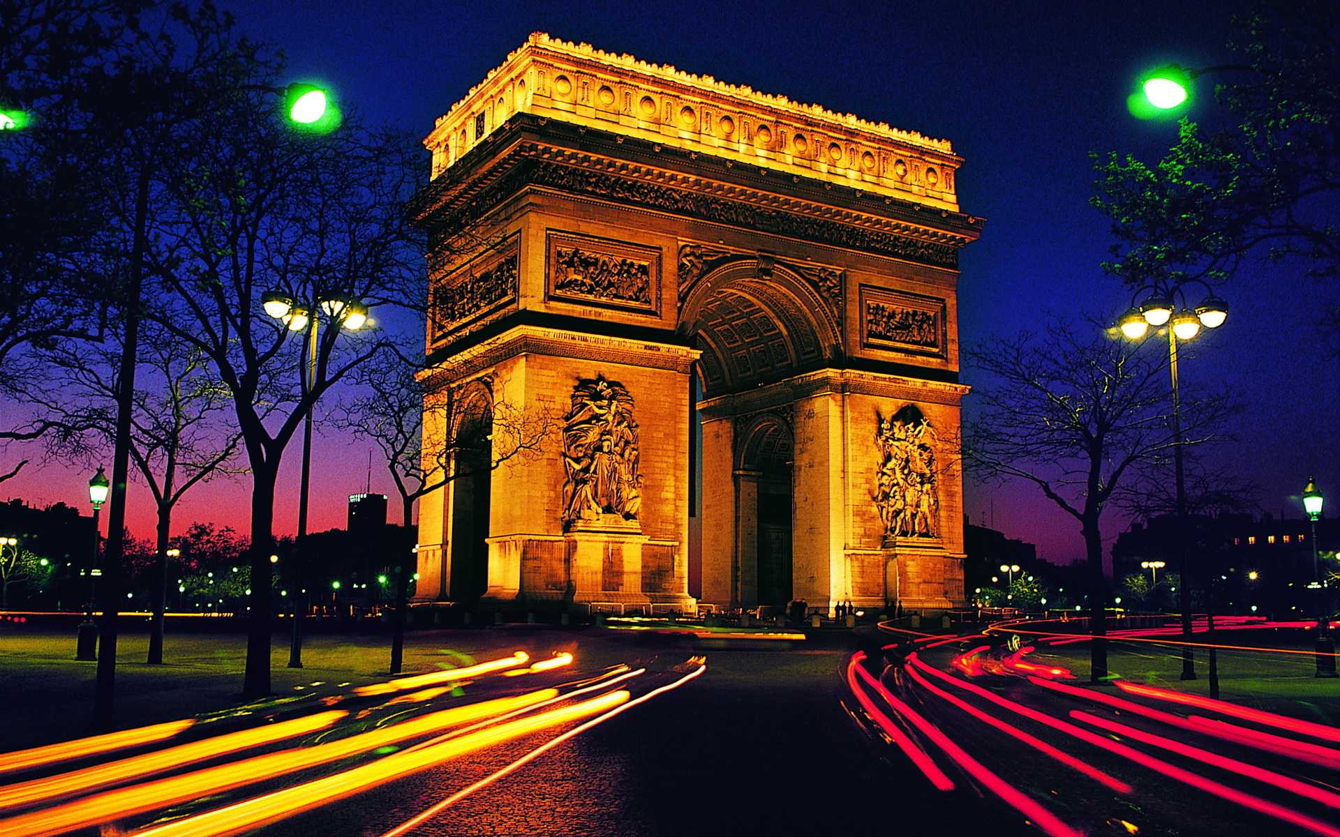 Триумфальная арка в париже - история возникновения и фото объекта