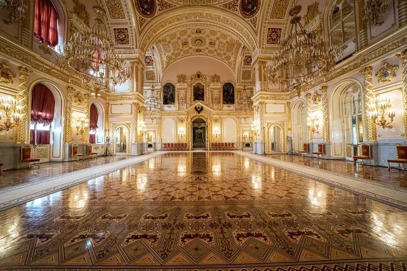 Залы большого кремлевского дворца