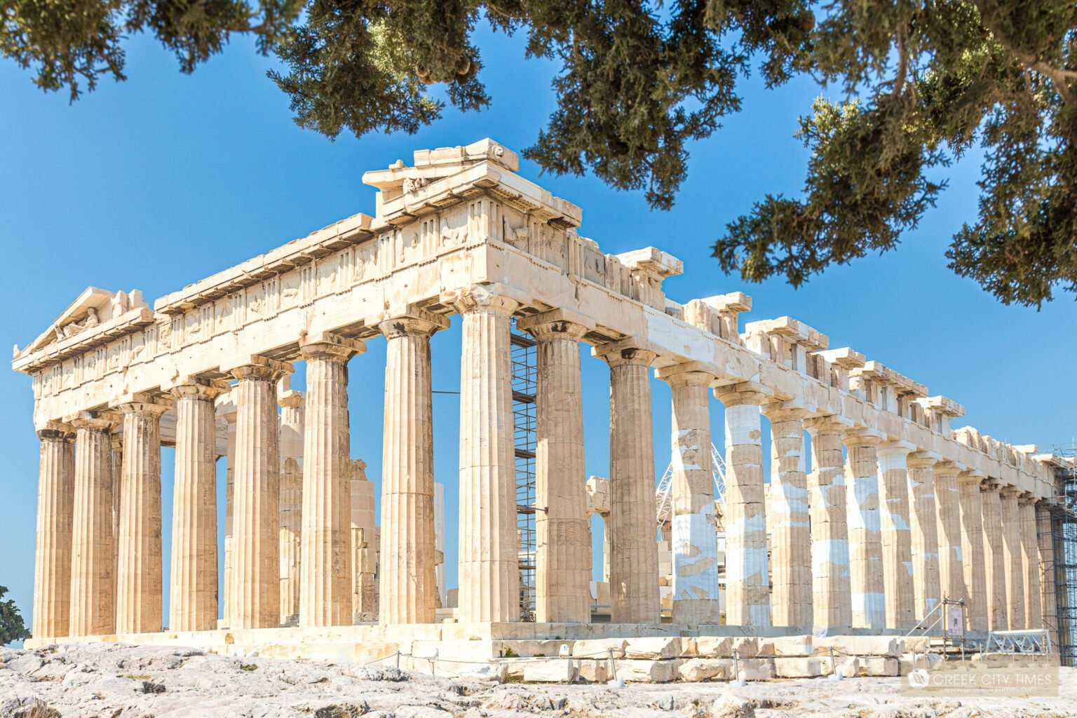 Афинский Акрополь Греция Парфенон