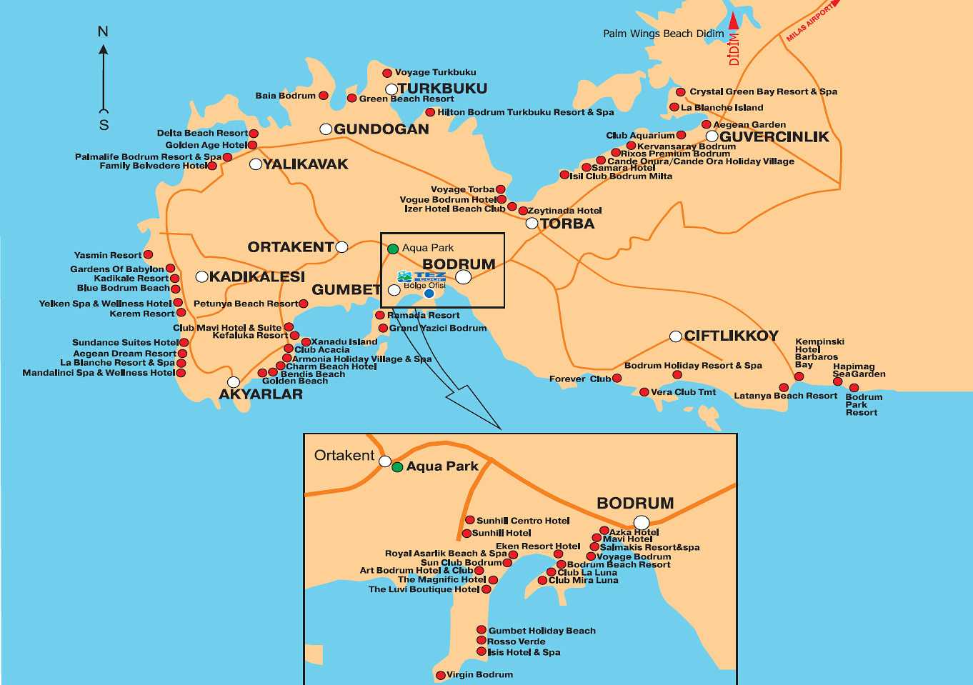 Турция какие районы. Бодрум карта курортов. Карта Бодрум Турция побережье. Карта Бодрума с курортами. Пляжи Бодрума на карте.