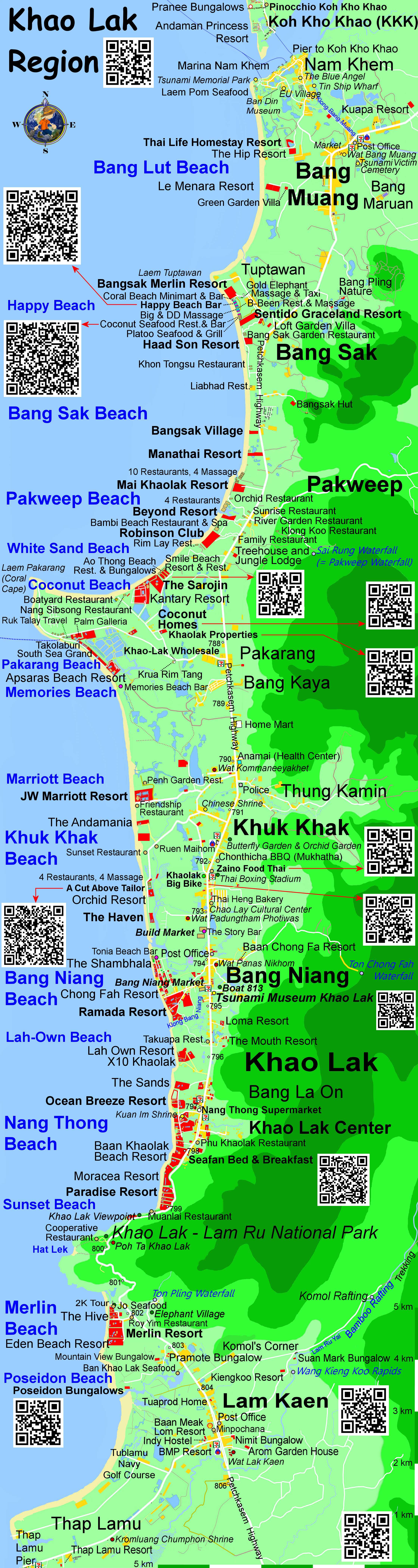 Као лак на карте пхукета. Каолак Пхукет карта. Пляж као лак Пхукет на карте. Khao Lak на карте. Као лак на карте Тайланда.