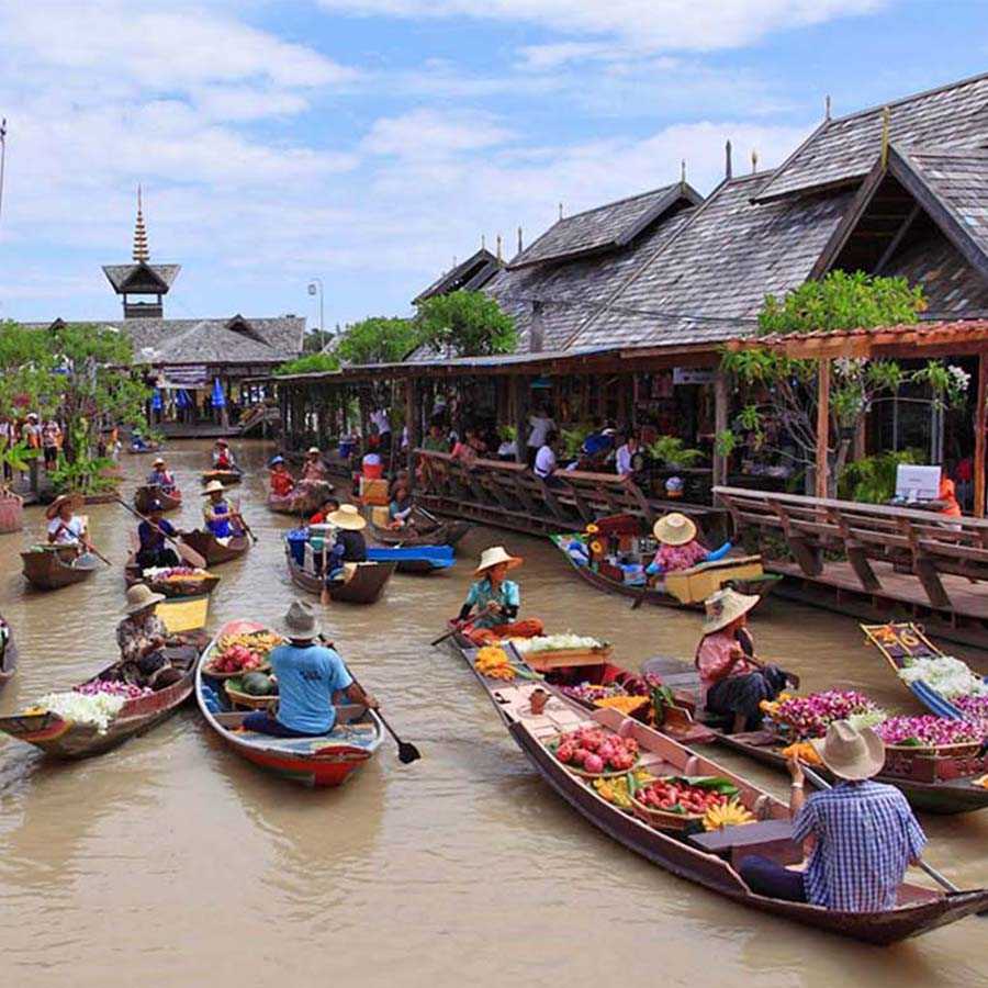 Паттайя жизнь. Pattaya Floating Market Pier 1.