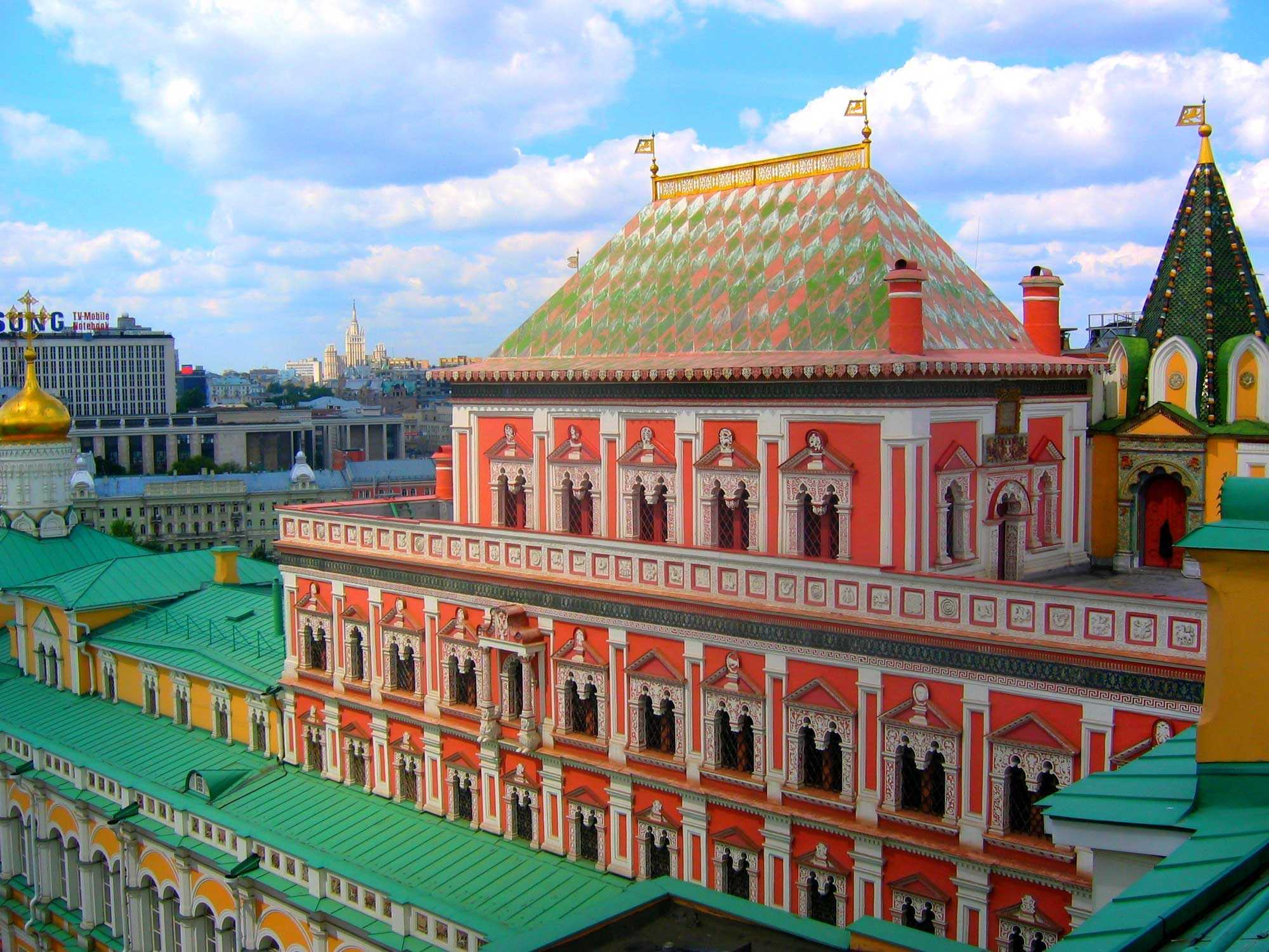 Московский кремль. большой кремлевский дворец. теремной дворец…