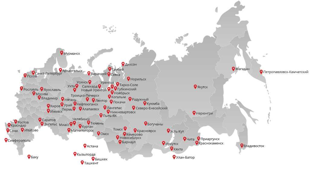 Банк россии филиалы в россии карта