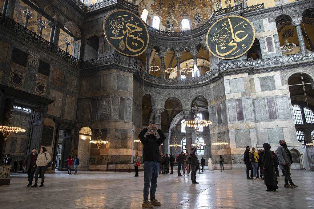 Турция мечеть айя софия