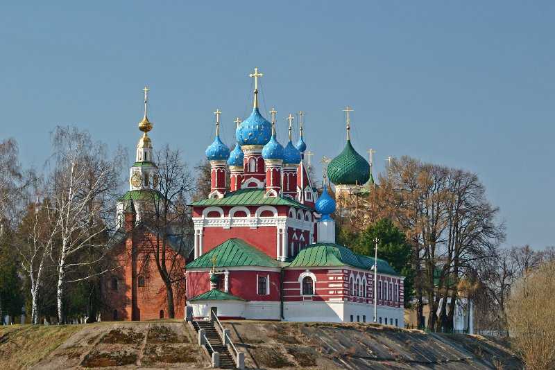 Церковь царевича димитрия на крови углич фото