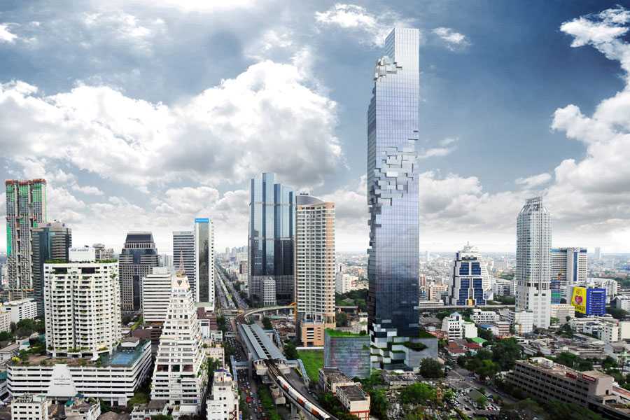 Baiyoke sky — самое высокое здание бангкока и туристический аттракцион