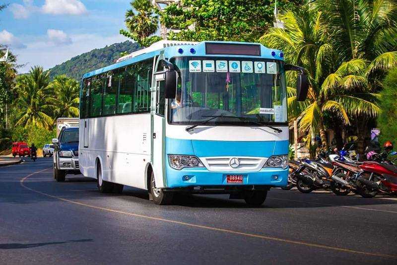 Общественный транспорт пхукета: автобусы, такси, тук-туки и паромы
