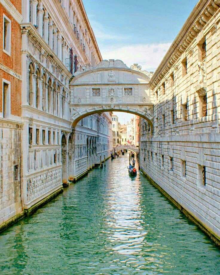 Мост вздохов, венеция