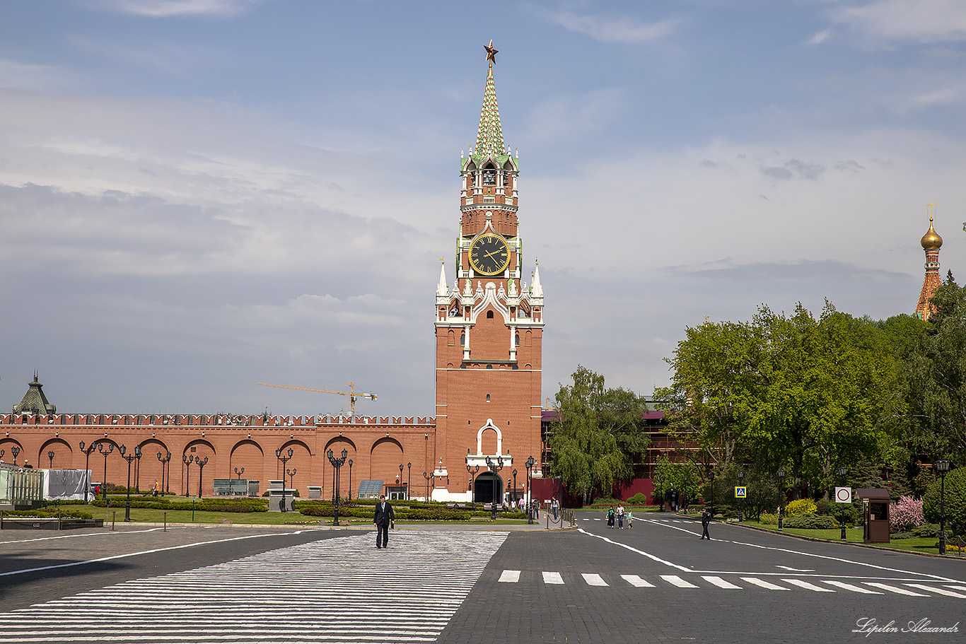 Как выглядит спасская башня кремля