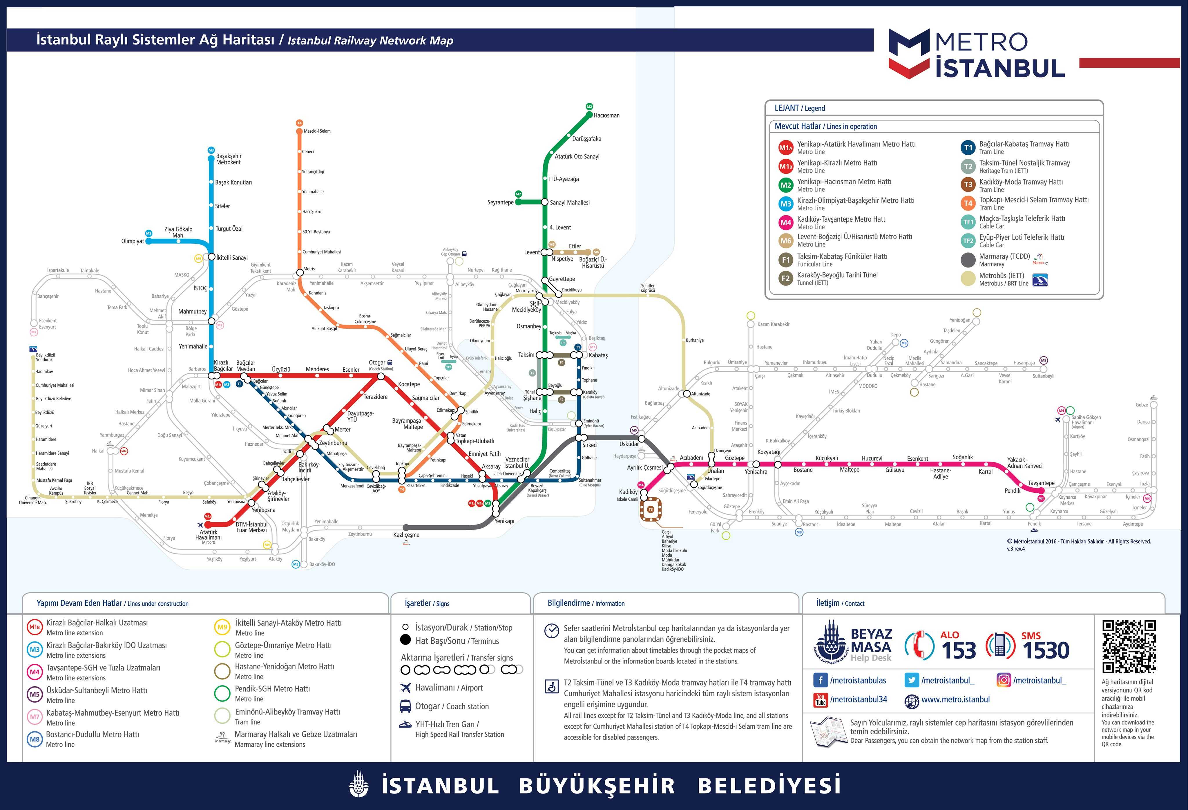 Общественный транспорт стамбула: паромы, автобусы, метро и трамваи
