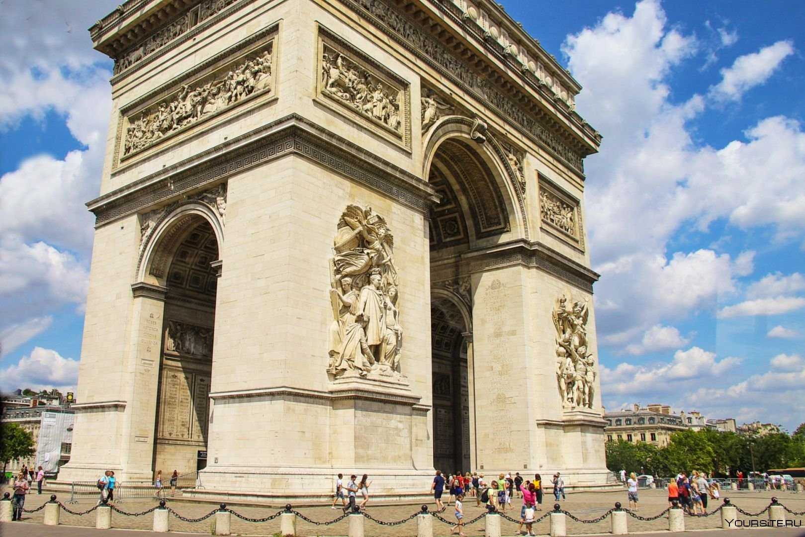 Парижская триумфальная арка: история сооружения и правила посещения