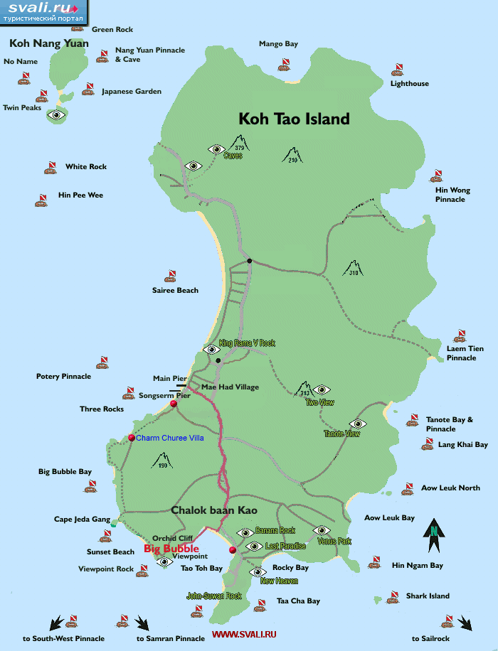 Остров ко куд таиланд карта - 95 фото