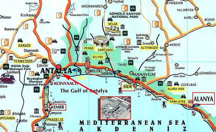 Алания сколько ехать от аэропорта анталии. Карта аэропорта Анталии. Карта Анталии Турция. Анталия на карте Турции. Аэропорт Анталия карта.