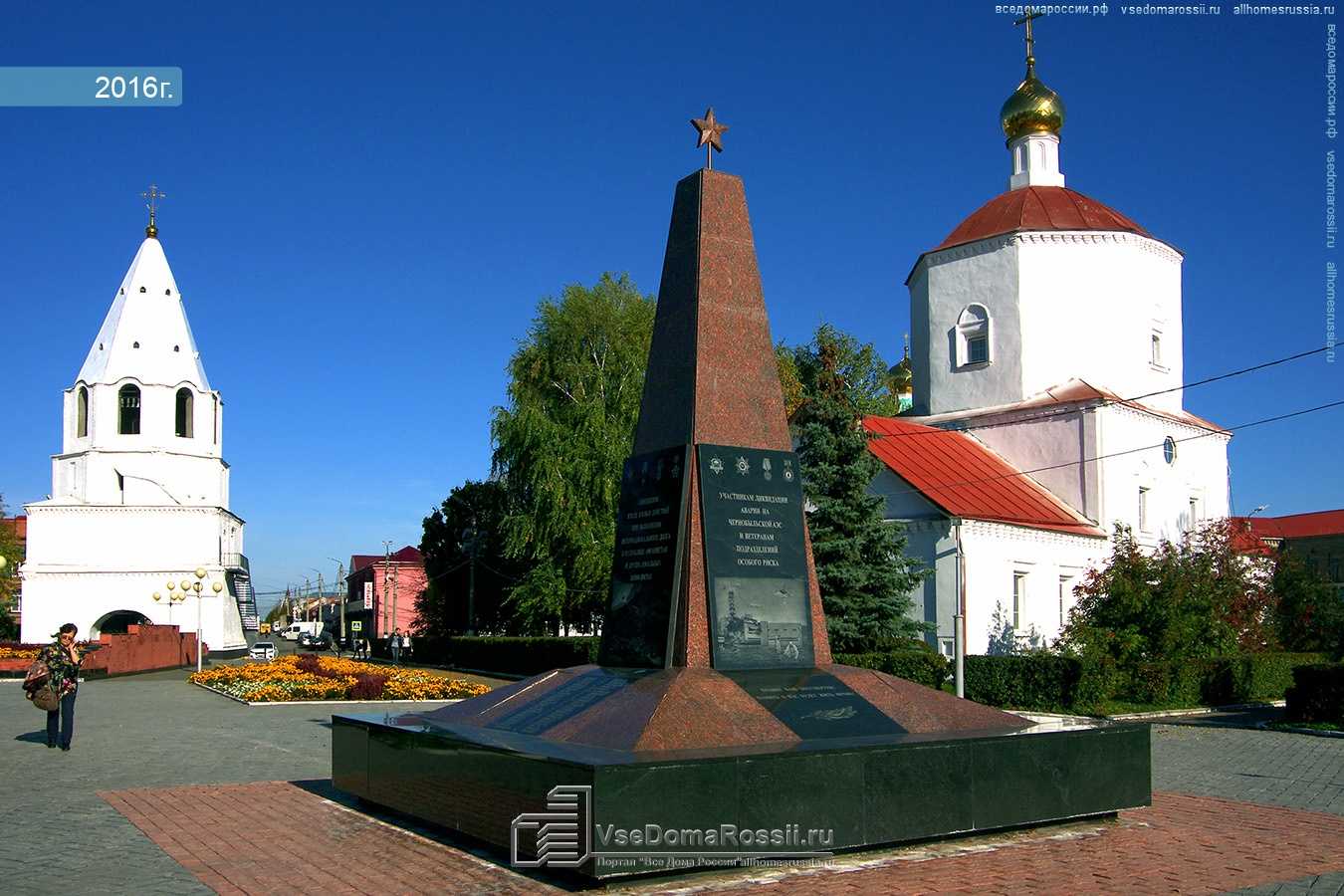 Сызранский кремль и спасская башня