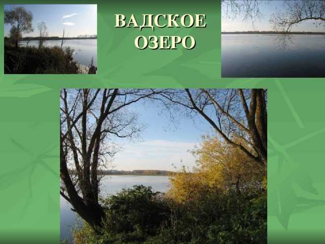 Вадское озеро Нижегородская область