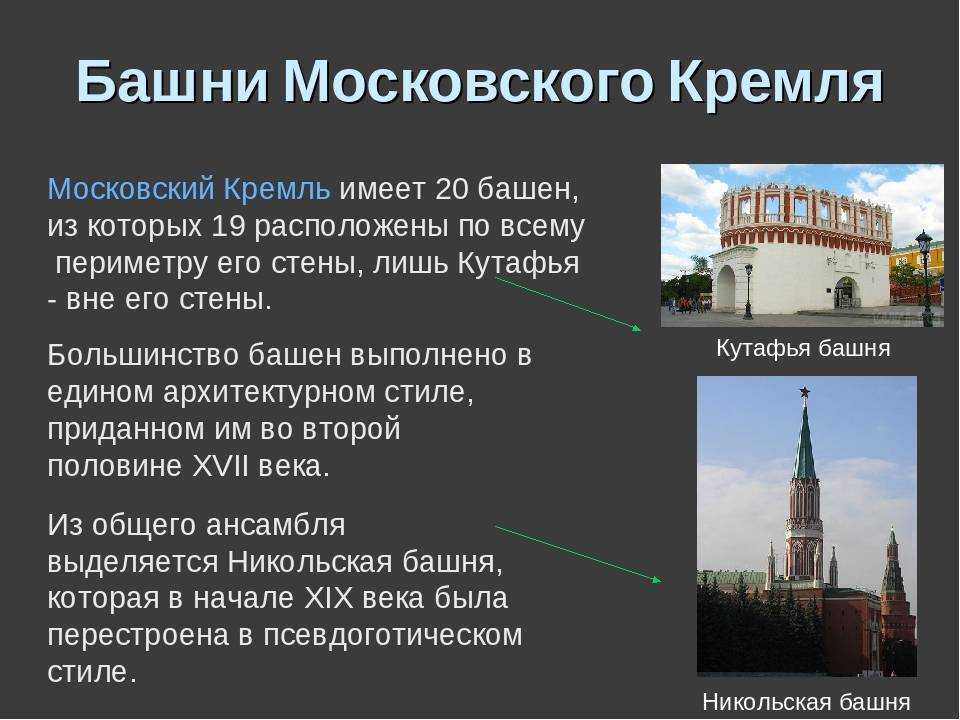 Достопримечательности московского кремля 2 класс окружающий мир сообщение по плану троицкая башня