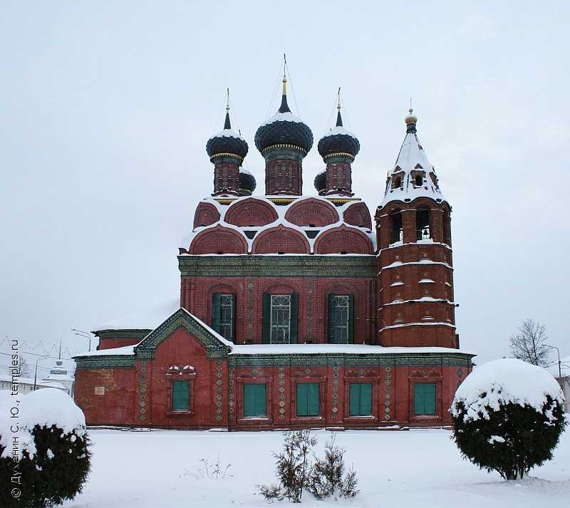 Храм богоявления господня в ярославле. фото