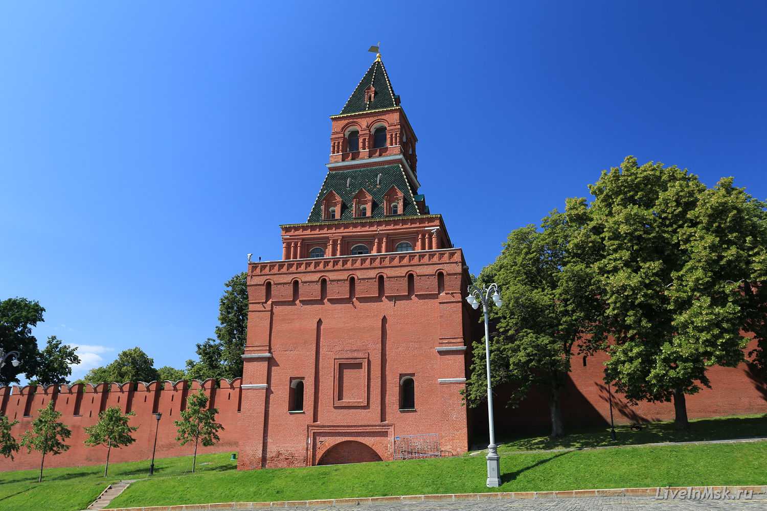 Кремлевские башни названия и фото по порядку