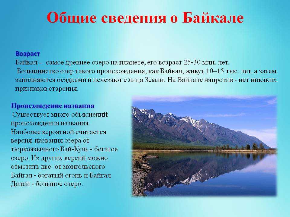 Есть ли в байкале течение. Байкал информация. Сведения о Байкале. Описание озера Байкал. Озеро Байкал рассказ.