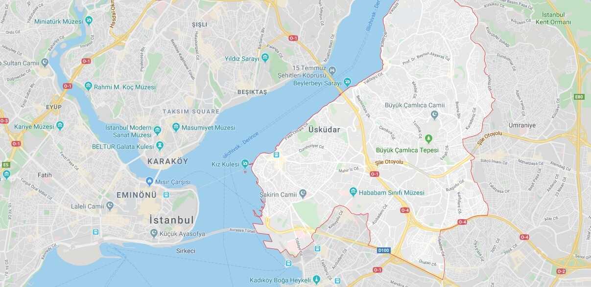 Гугл стамбула. Район Кадыкей в Стамбуле на карте. Район Ускюдар в Стамбуле на карте. Карта Стамбула 2023. Стамбул район Кадыкей карта с достопримечательностями.
