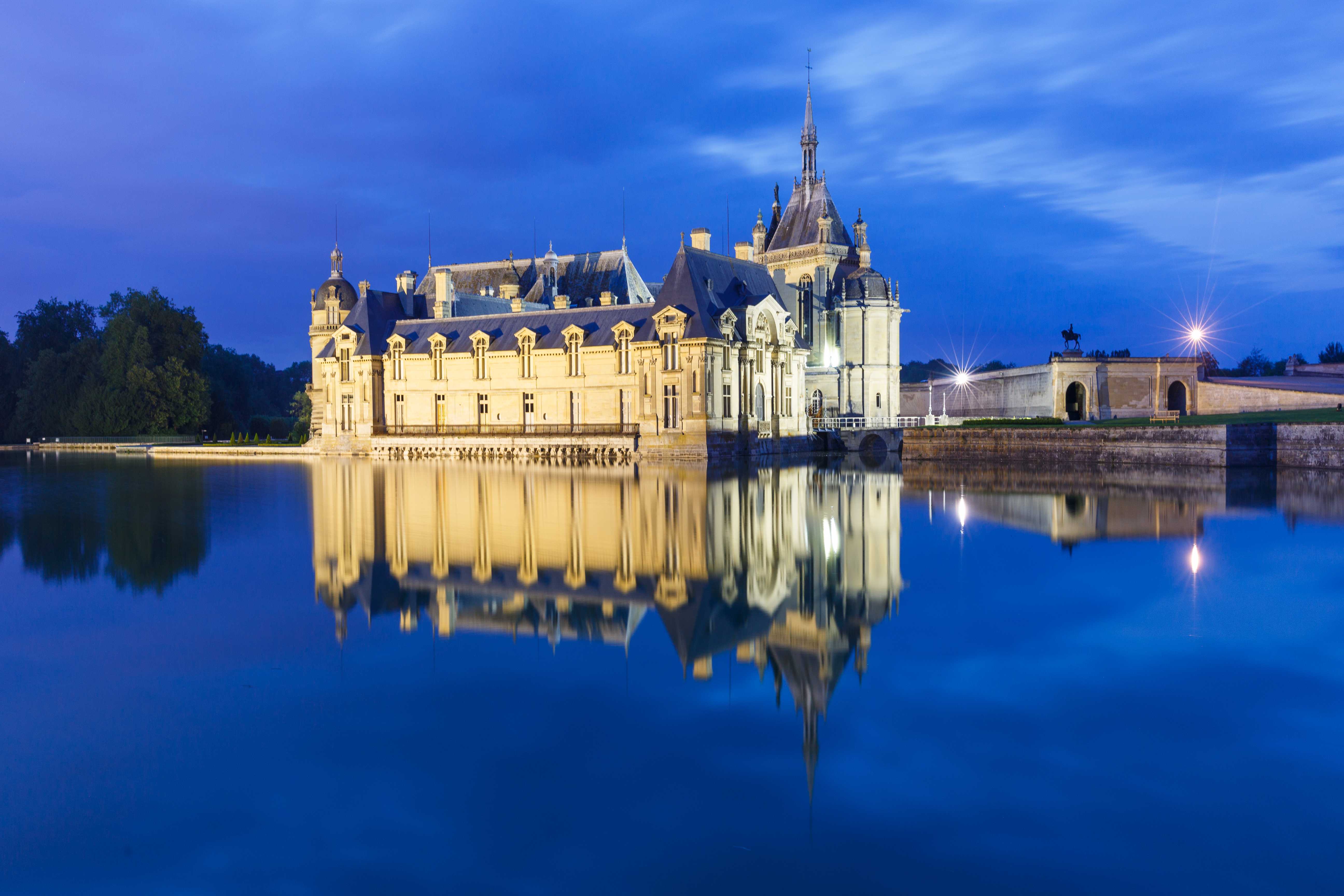 Замок шантийи — второй во франции после версаля
