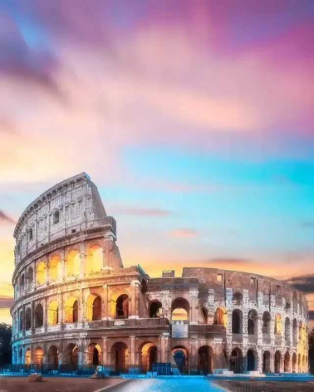 Рим с достопримечательностями
